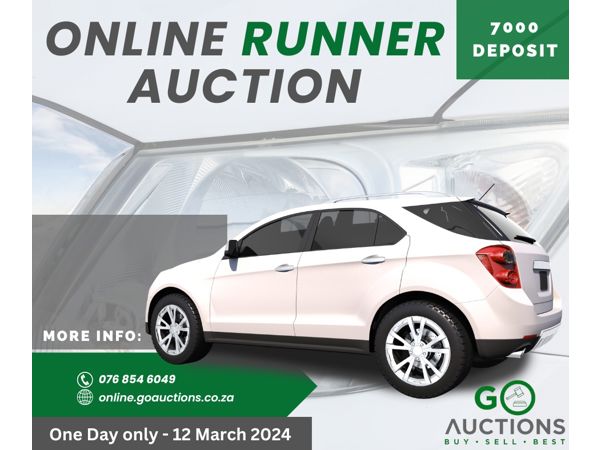 Online Fleet Runner Auction 12 March 2024